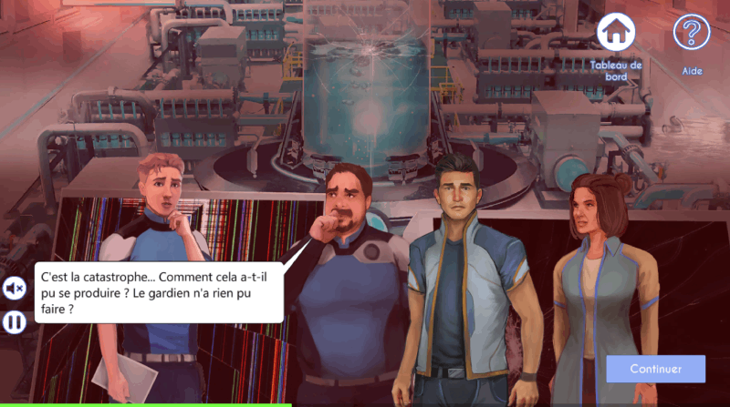 screenshot of mission