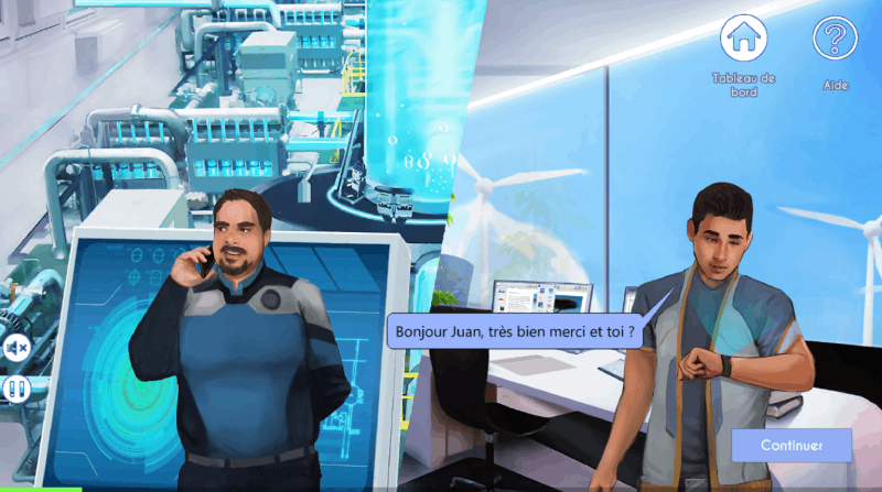 screenshot of mission